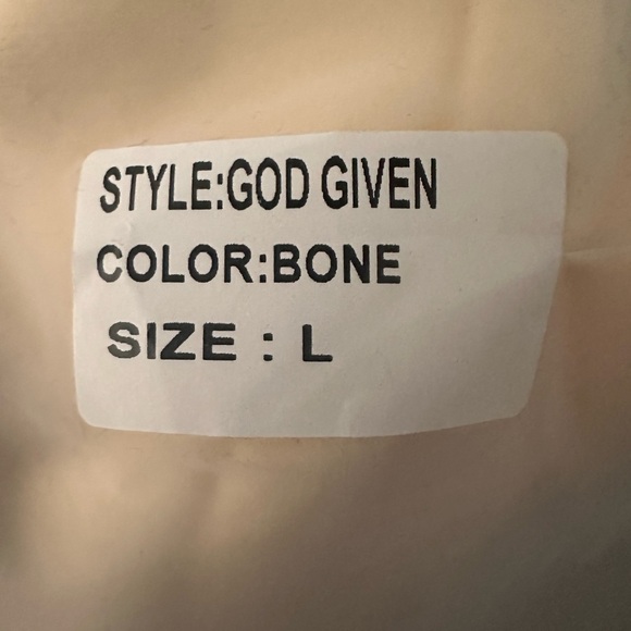 NWT GFTD LA Gifted God Given Revolution Hoodie Cream Mens L - Picture 8 of 8